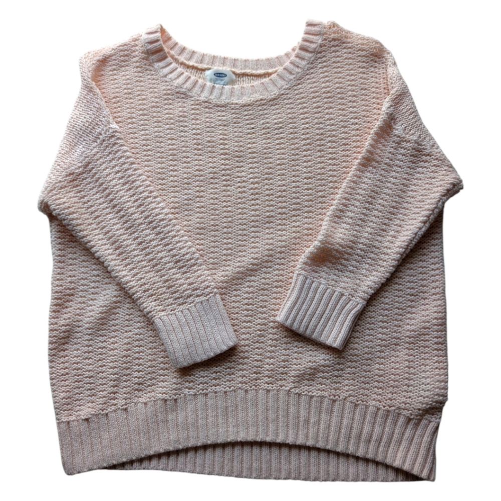 Consigned -  - Old Navy Women's Light Peach Knit Sweater